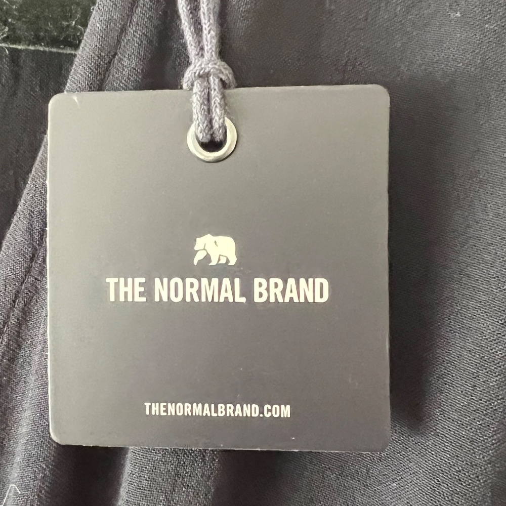 The Normal Brand Deep V Button Thru Midi Dress Black Size Small NWT - Picture 7 of 10